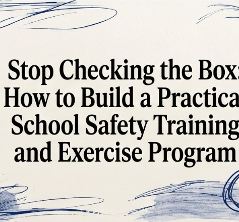 Stop Checking the Box: How to Build a Practical School Safety Training and Exercise Program