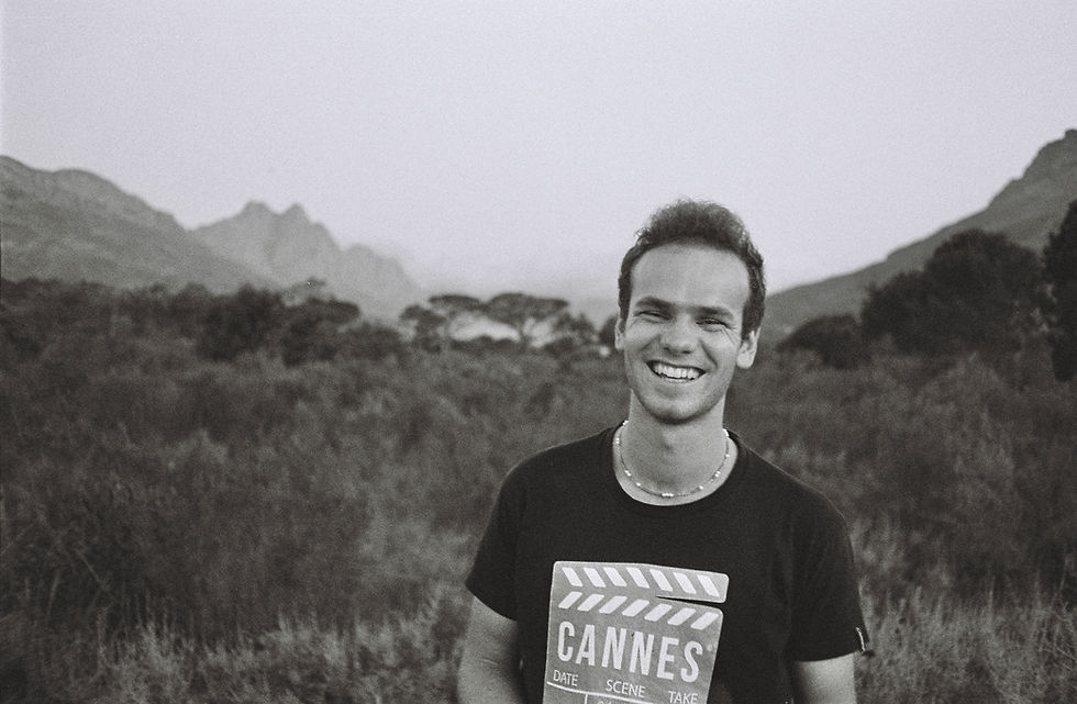 Portrait of me on Ilford delta 400 in Jan Marais Park, Stellenbosch