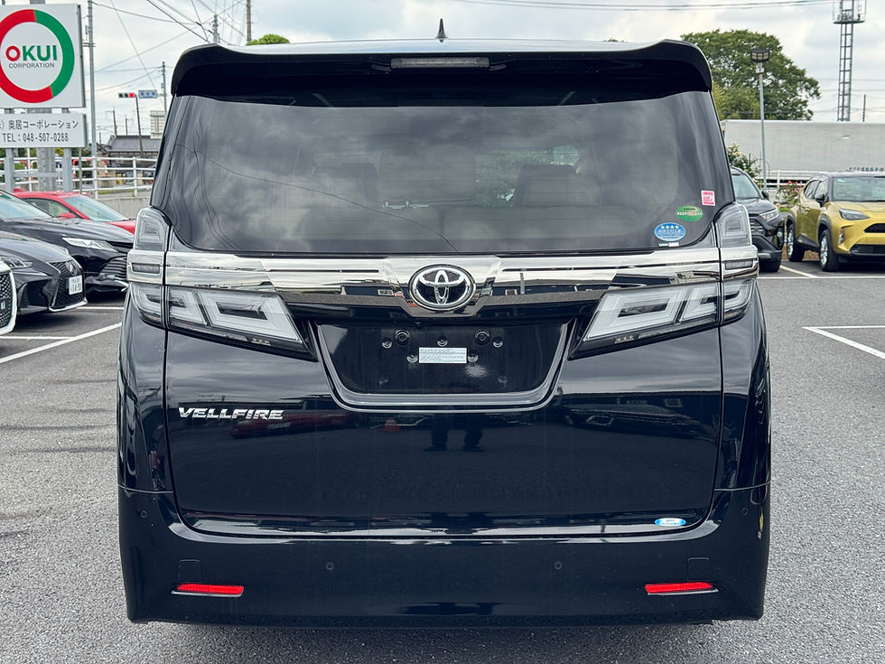 Thumbnail: Toyota Vellfire X 8 seaters　A8175