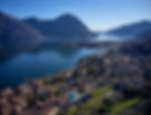 Panoramica di Lovere verso il porto