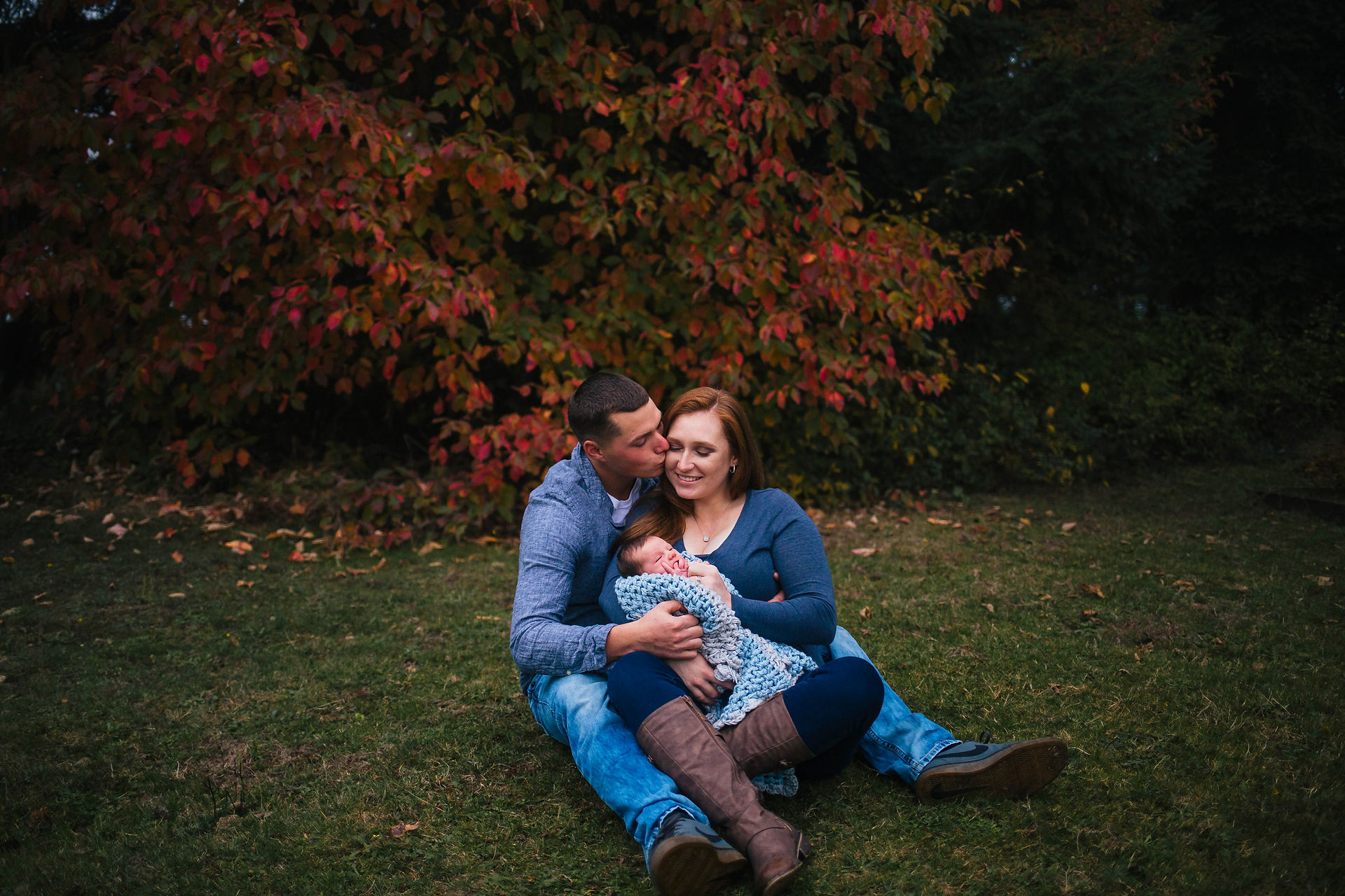 Fall Newborn Lifestyle Session