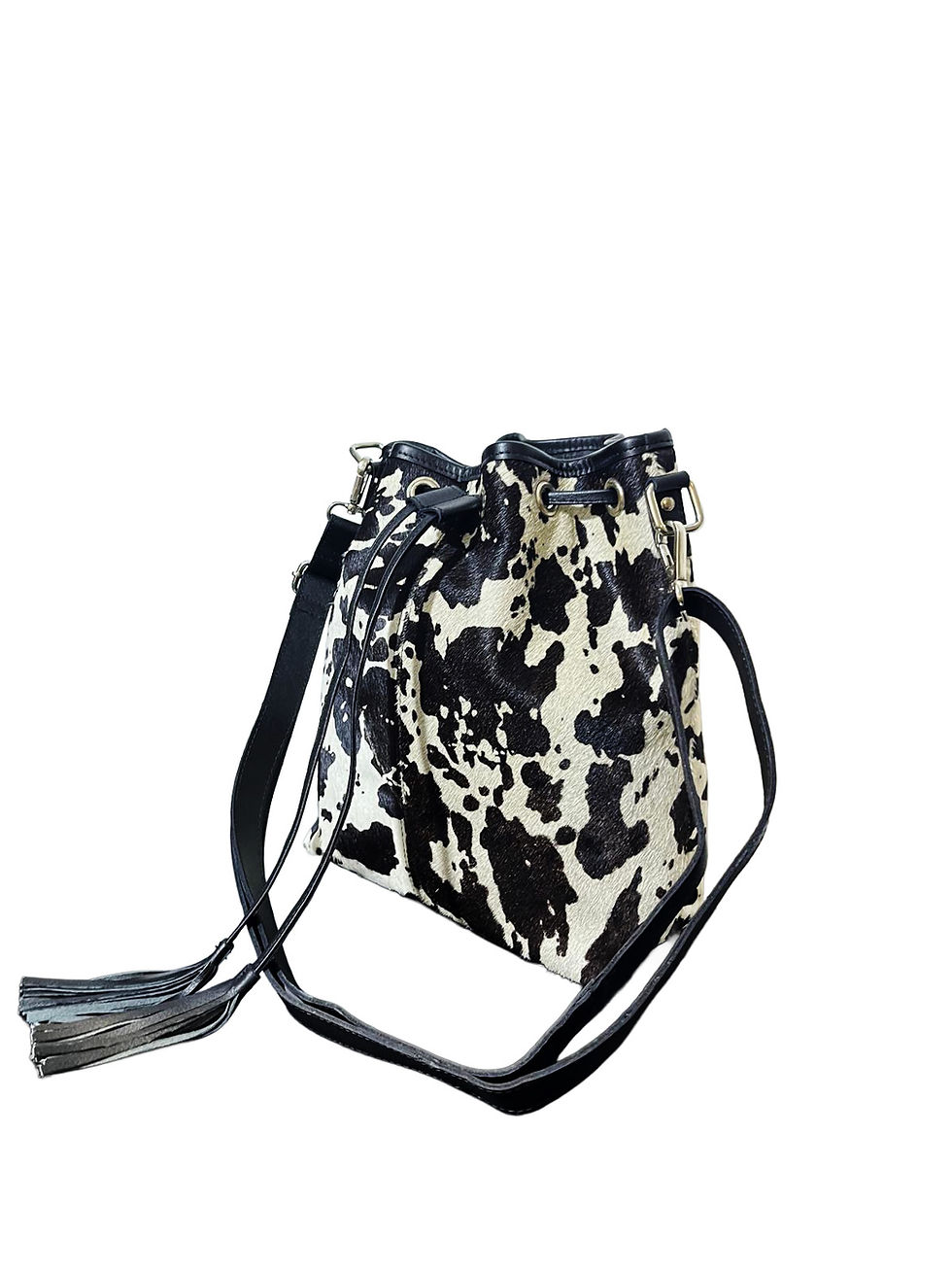 Miniatyrbild: Bella Cowhide Leather Bucket Bag/ Shoulder Bag/ Cross body Bag (ELP 2304)
