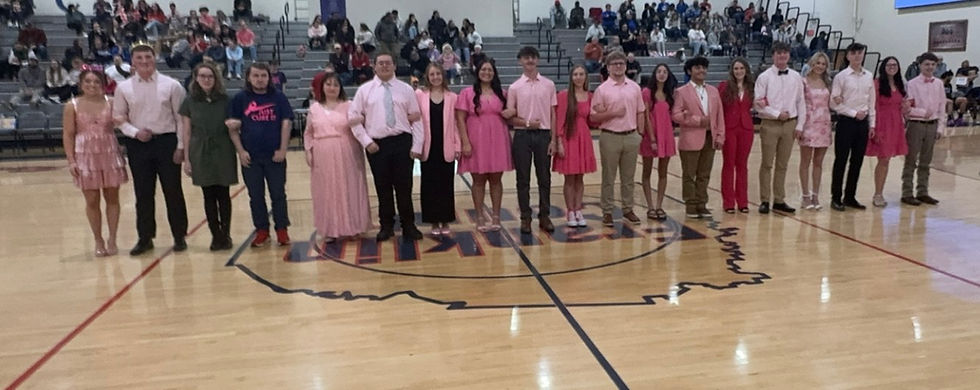 2025 Pink out court (Staff Photo)