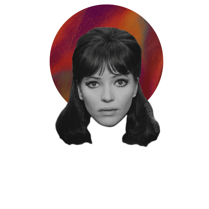 Anna Karina cries