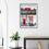 Thumbnail: London Red - Classic Semi-Glossy Paper Wooden Framed Poster