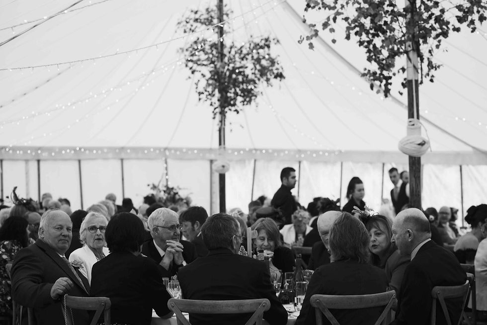 How much does a marquee wedding cost?