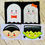 Thumbnail: Halloween Monster Applique Set Embroidery Designs
