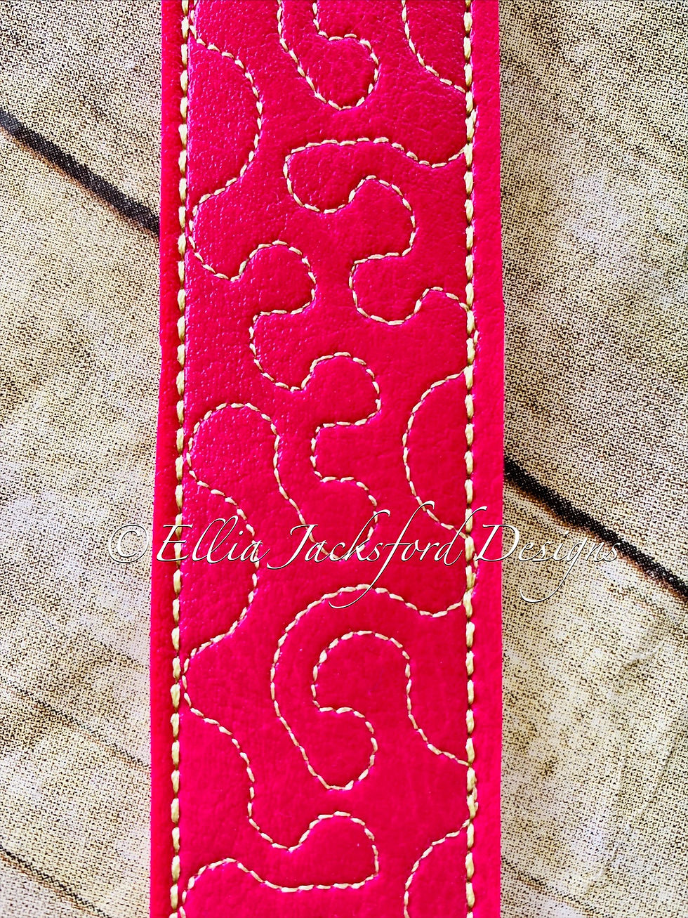 Thumbnail: ITH Wristlet Straps Embroidery File