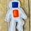 Thumbnail: Astronaut Feltie Embroidery Design SET OF 8