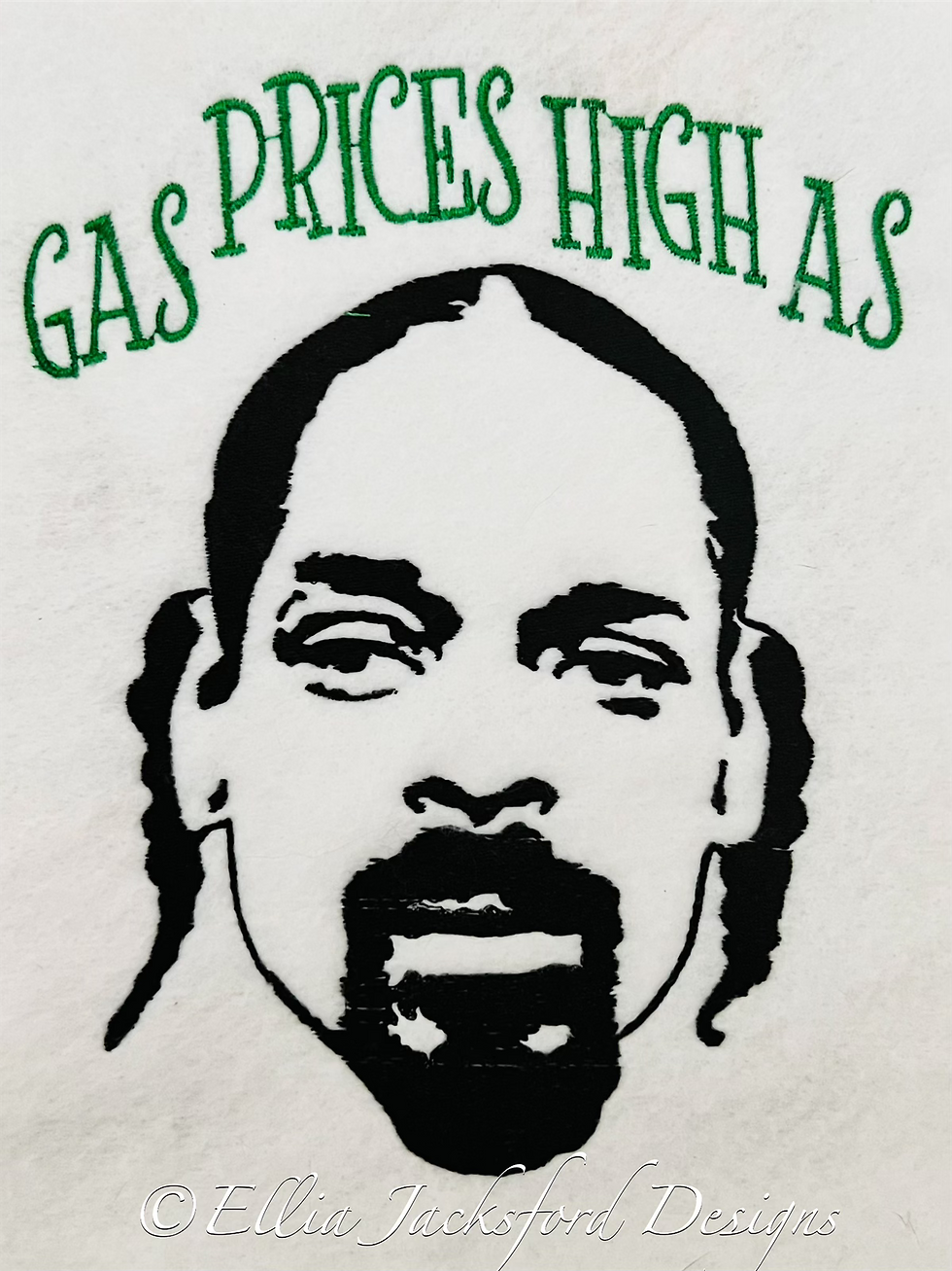 Thumbnail: Gas Prices High Embroidery Design 3 SIZES