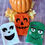 Thumbnail: Halloween Bath Mitten Set of 3 Embroidery Designs