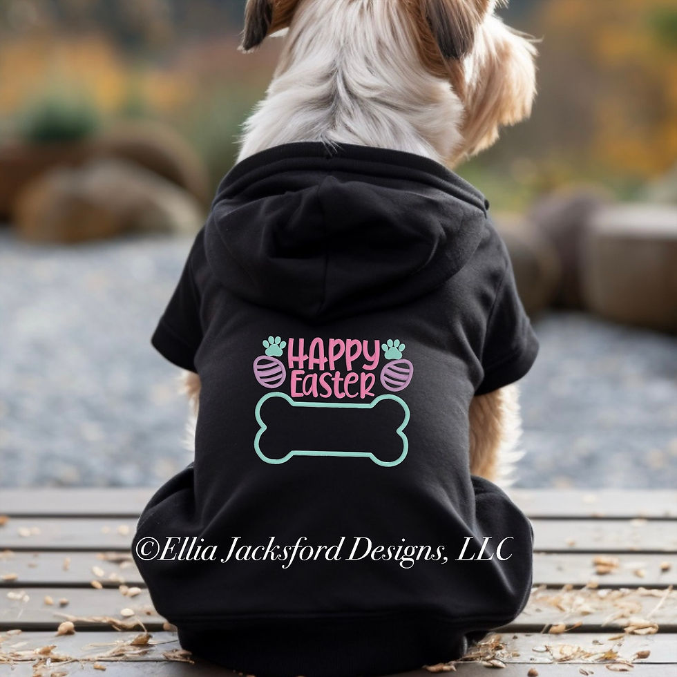 Thumbnail: Easter Pet Embroidery Design SET OF 3