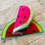 Thumbnail: ITH Watermelon Sunglass Case Embroidery File
