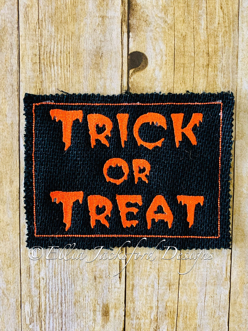 Thumbnail: Scary Guys Feltie Set Embroidery Design