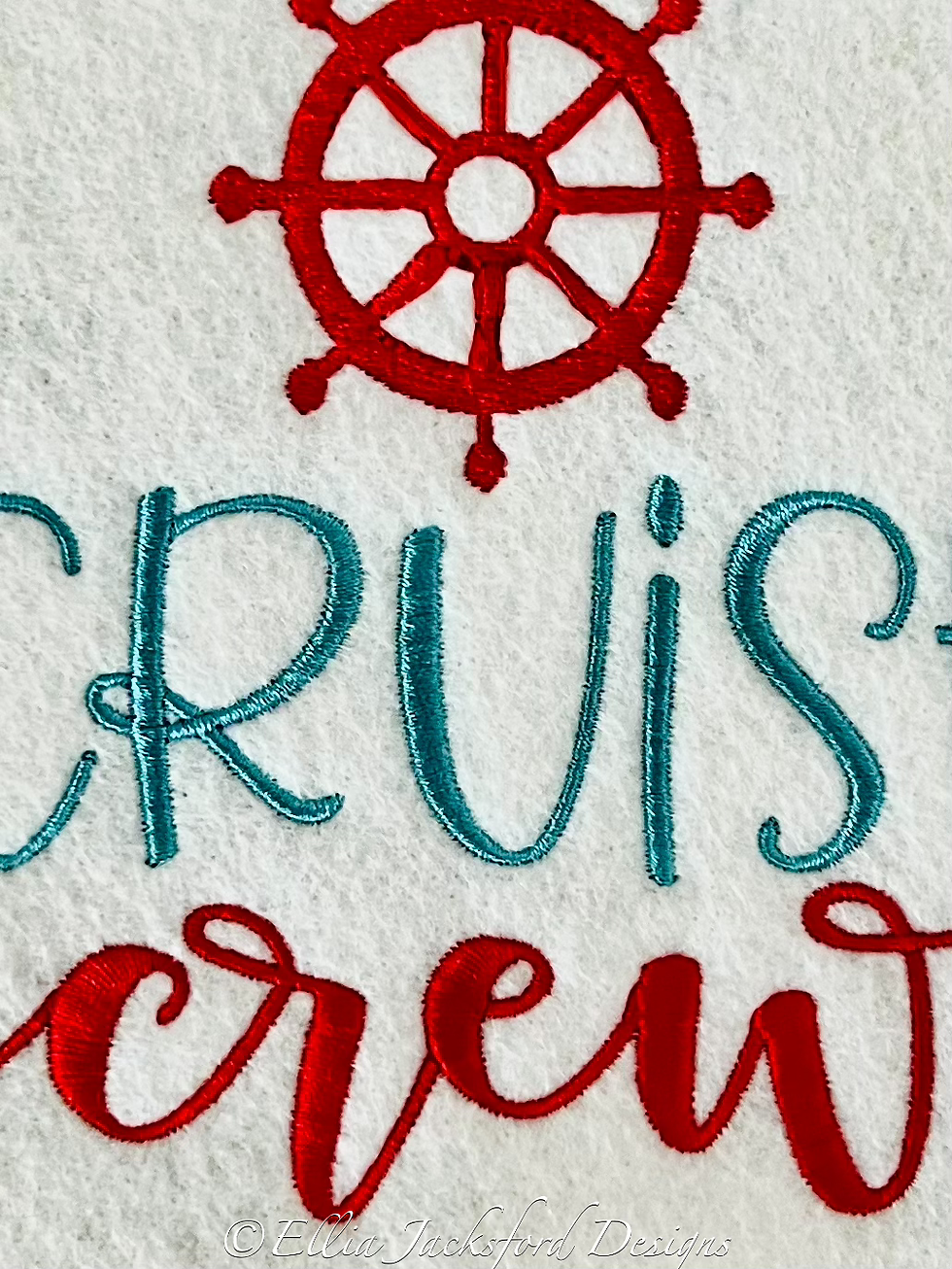 Thumbnail: 5x7 Cruise Embroidery Design SET OF 5