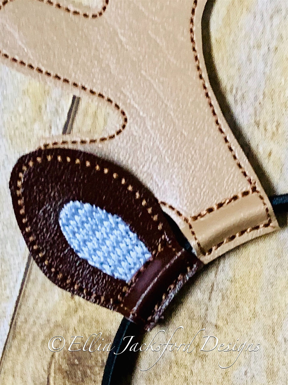 Thumbnail: ITH Reindeer Antler and Ear Headband Embroidery Design