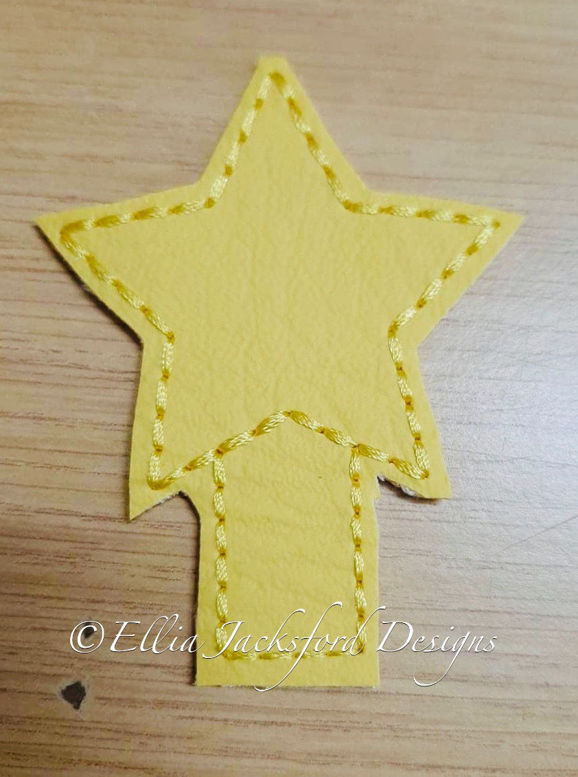 Thumbnail: ITH Shapes Pencil Toppers Embroidery Design