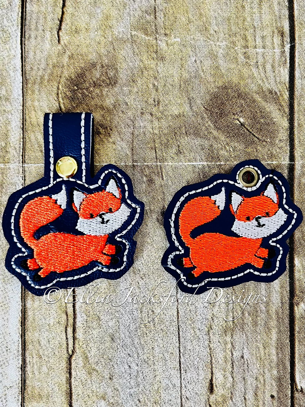 Thumbnail: Woodland Animal Keyfob SET OF 5