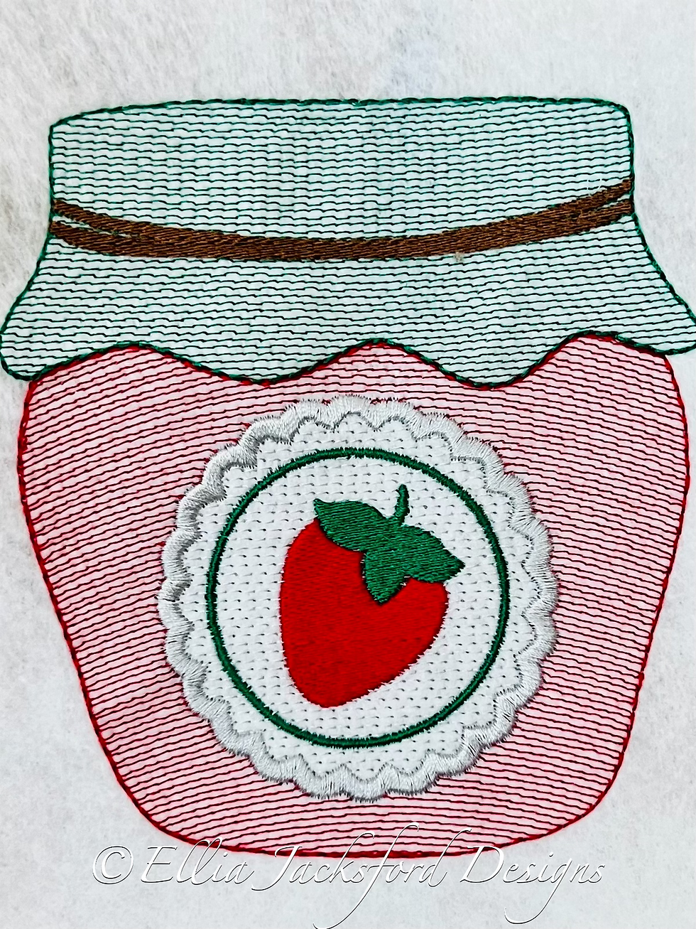 Thumbnail: 5x7 Strawberry Bundle Embroidery Design SET