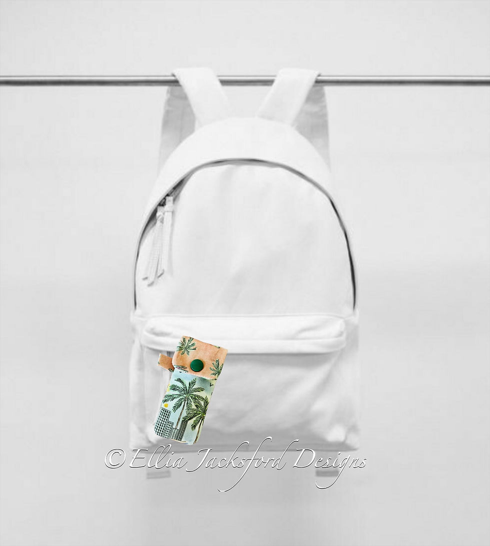 Thumbnail: Mini Clip On Bag Embroidery Design 2 FINISHES