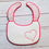 Thumbnail: ITH No Sew Heart Baby Bib Embroidery Design