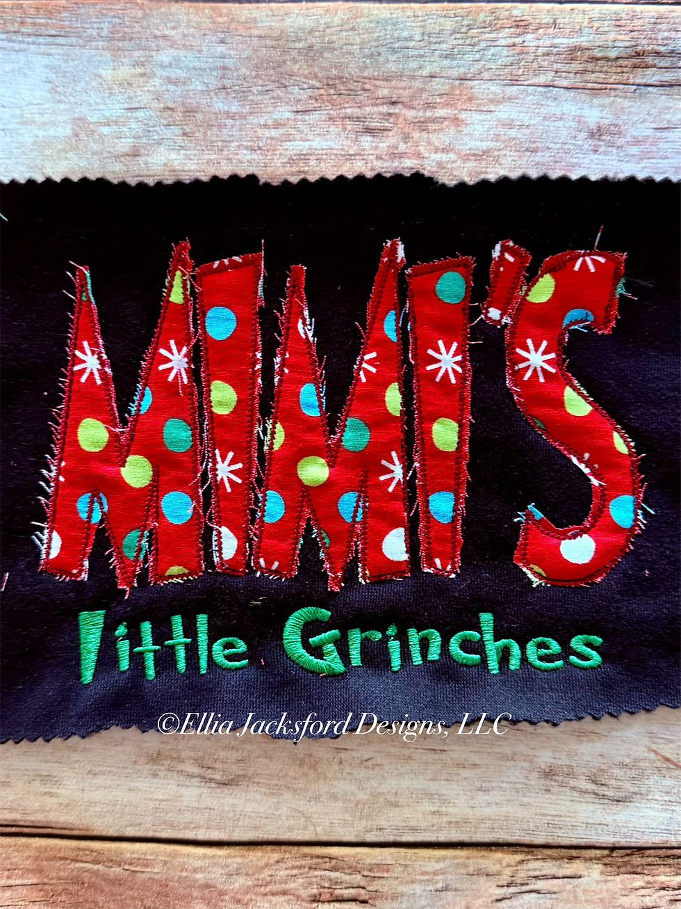 Thumbnail: Mimi's Personalized Christmas Embroidery Design SET