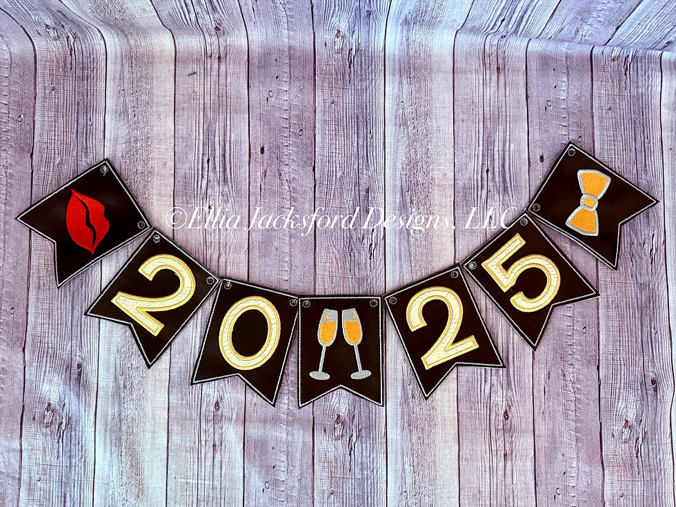 Thumbnail: 2025 Banner Embroidery Design