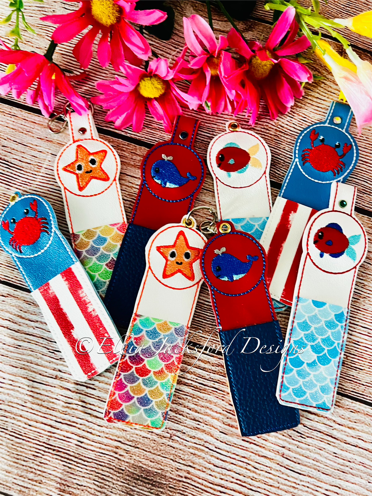 Ocean Themed Lipbalm Holder BUNDLE