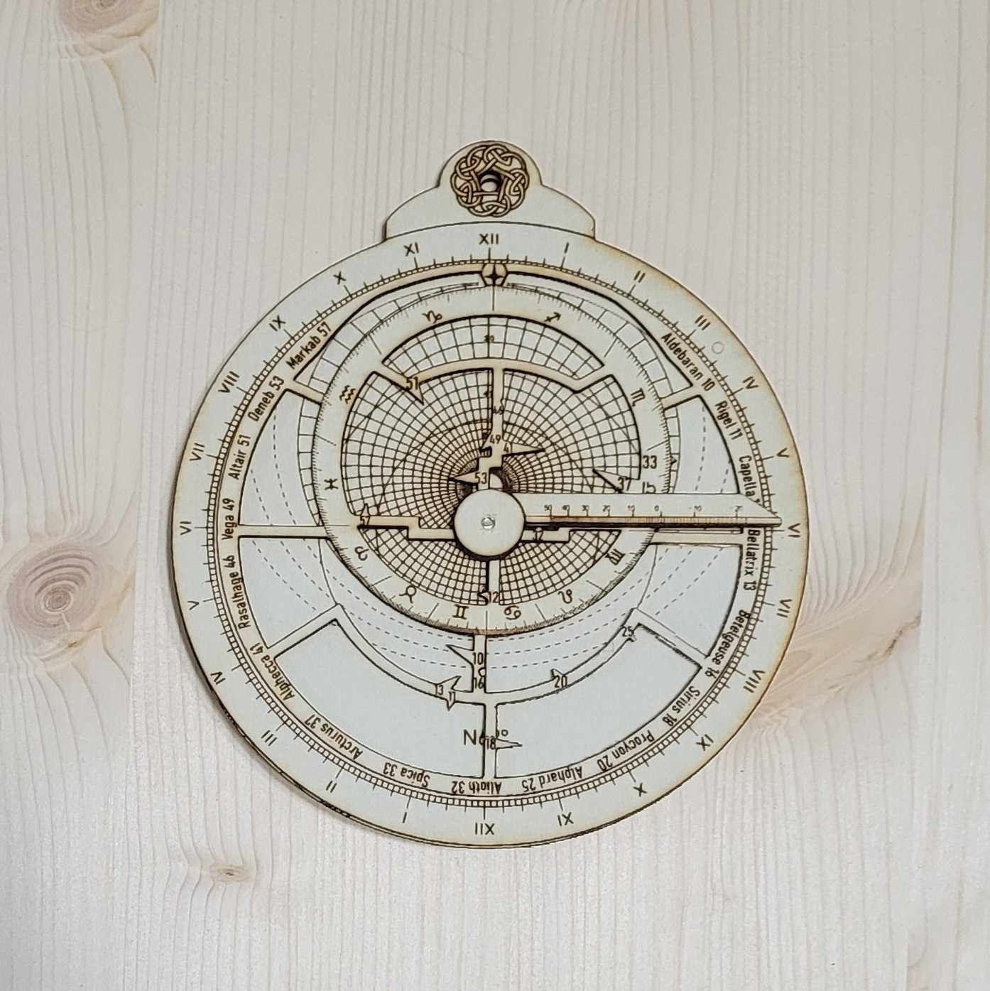 Astrolabe planisphérique