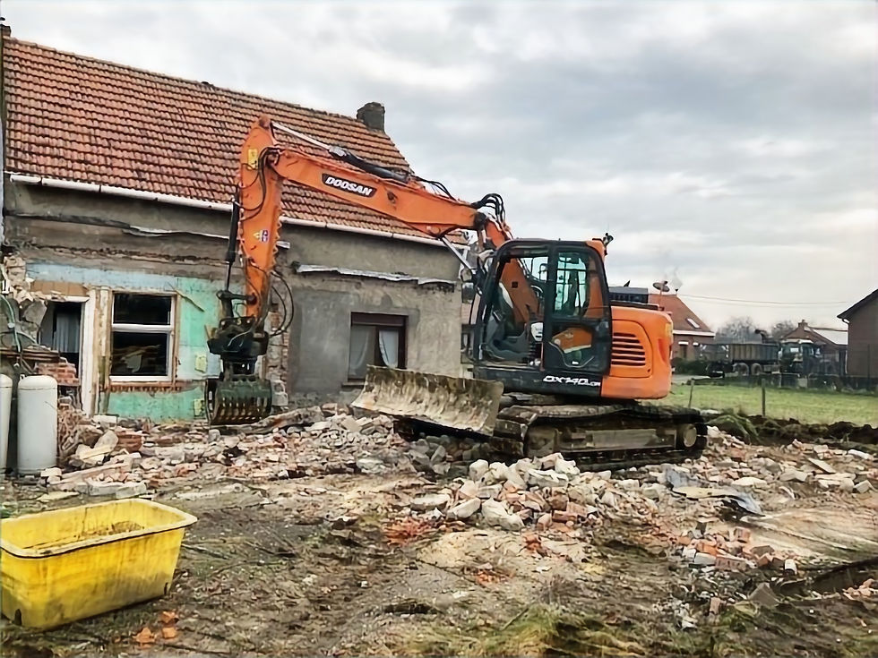 Jewa Groenservice_Slopen van huizen en bedrijfsgebouwen