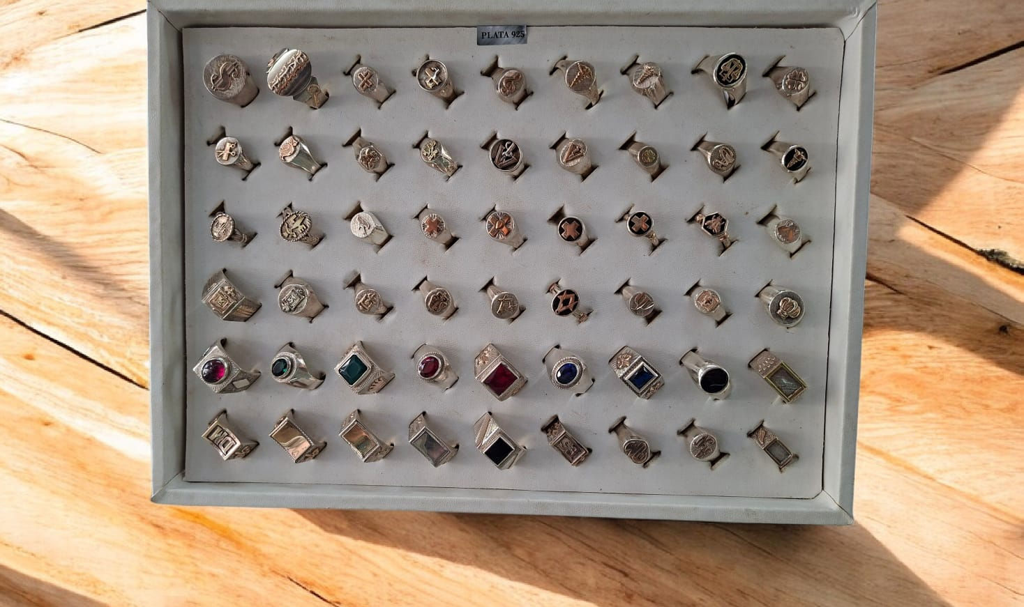 Anillos realizados en nuestro taller