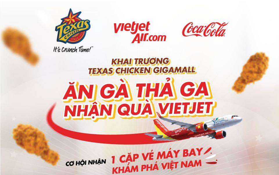 Vietjet – Texas Chicken – Coca-Cola: Leveraging Triple-Brand Partnerships to Drive Sales & Customer Engagement
