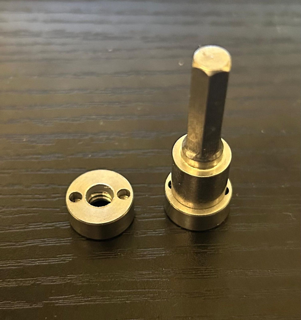 Thumbnail: 1 pcs key, 2 pcs screw nut