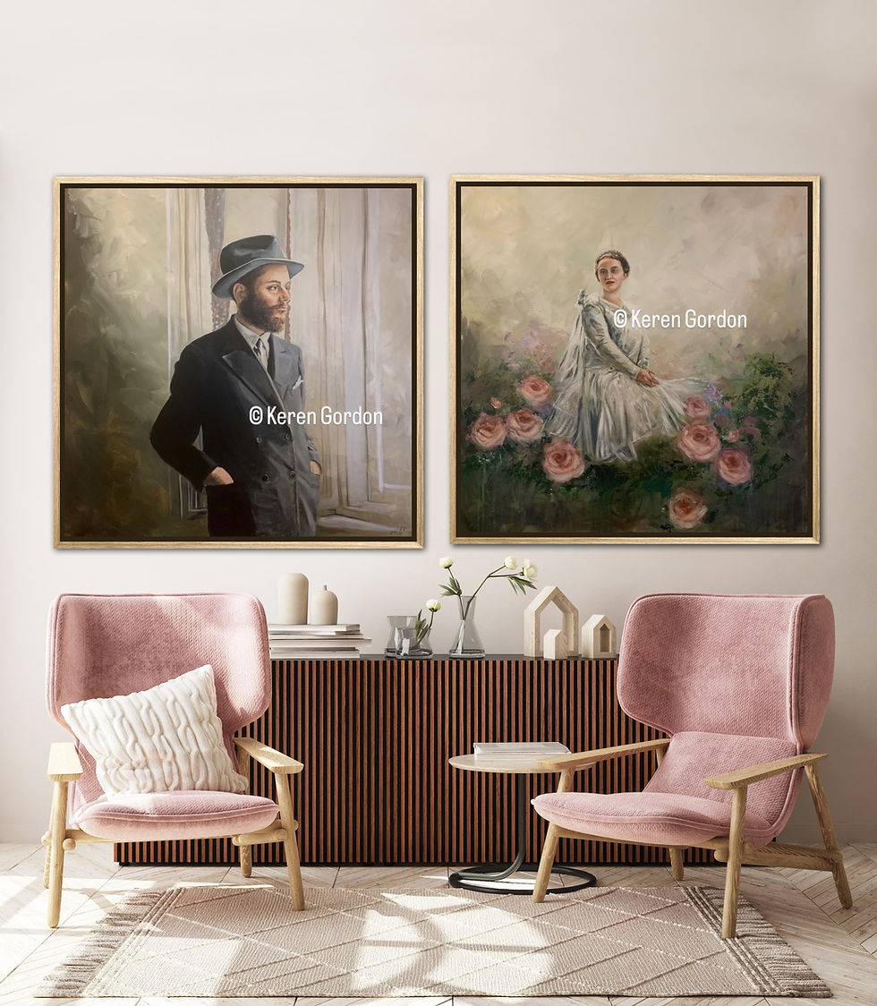Thumbnail: Young Rebbe and Rebbetzin Chosson & Kallah set