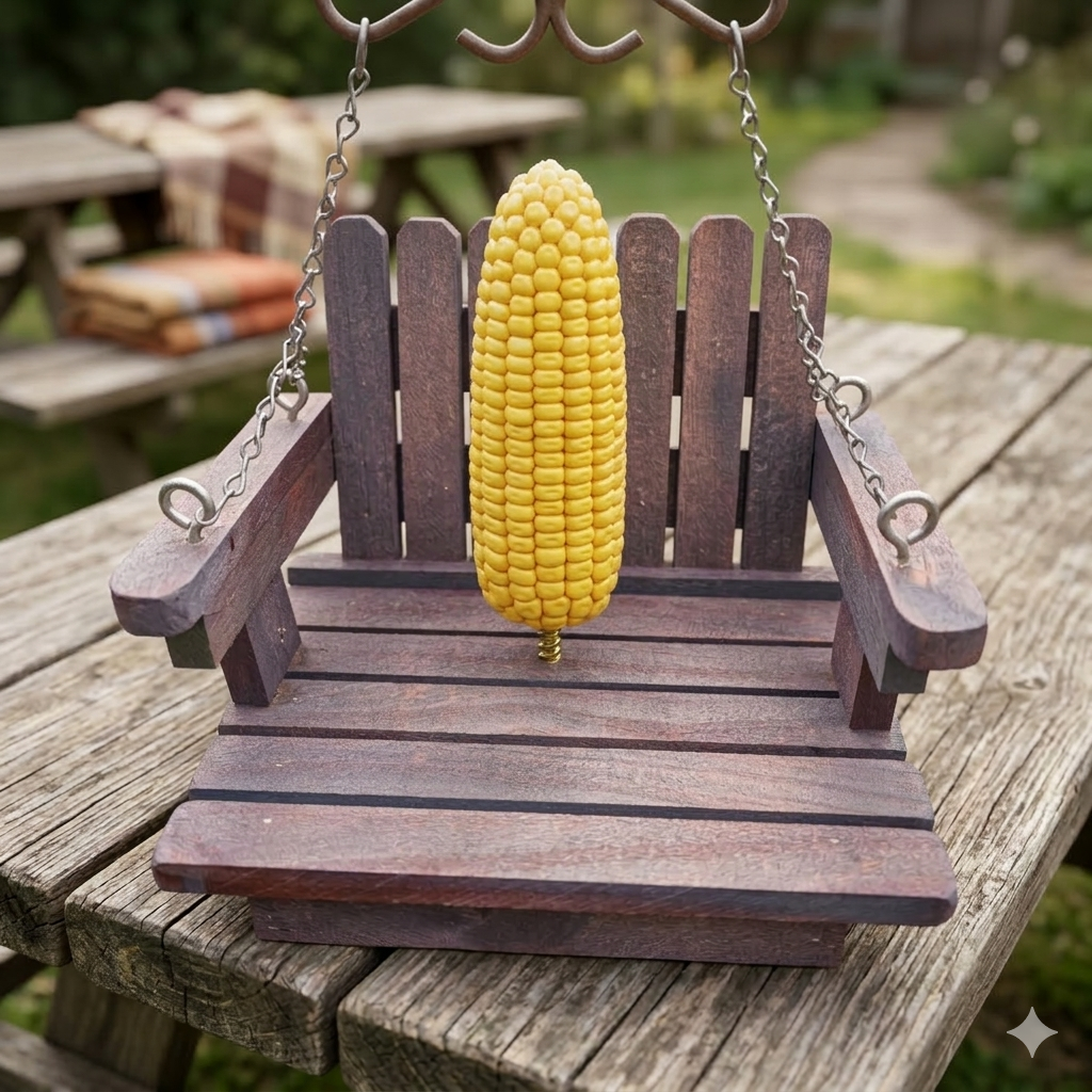 Adirondack Style Squirrel Feeder