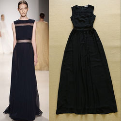 2015 Europa-Runway Vestido Dress