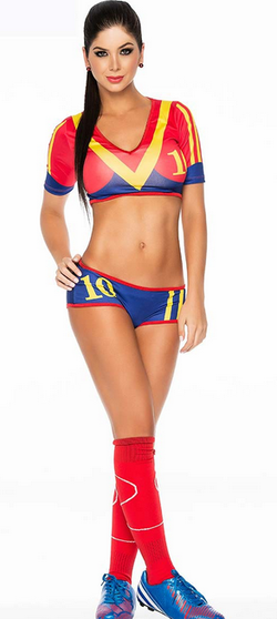 Brazil World Cup Soccer Costume