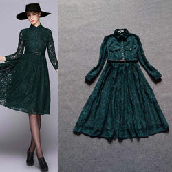 New-Fashion-Runway-Design-2015-Early-Spring-Women-s-Long-Sleeve-Turn-down-Collar