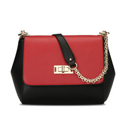 Black and Red Designer Style Handbag
