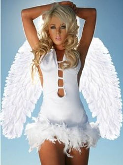 Sexy White Angel Costume