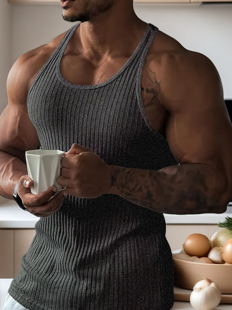 Men’s Gym Tank Top Clothing Summer Quick-dry Vest American Basketball Sports S