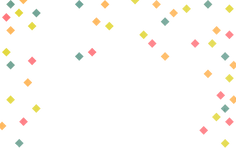 透明紙ふぶき