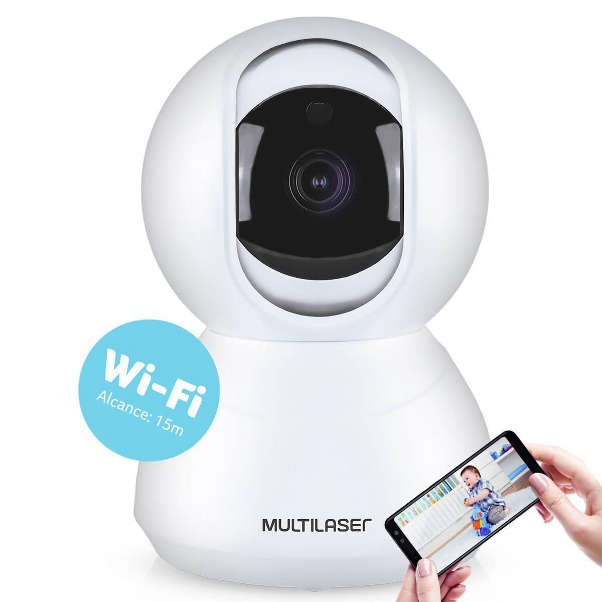 Câmera Robô Inteligente IP Wi-Fi Full HD