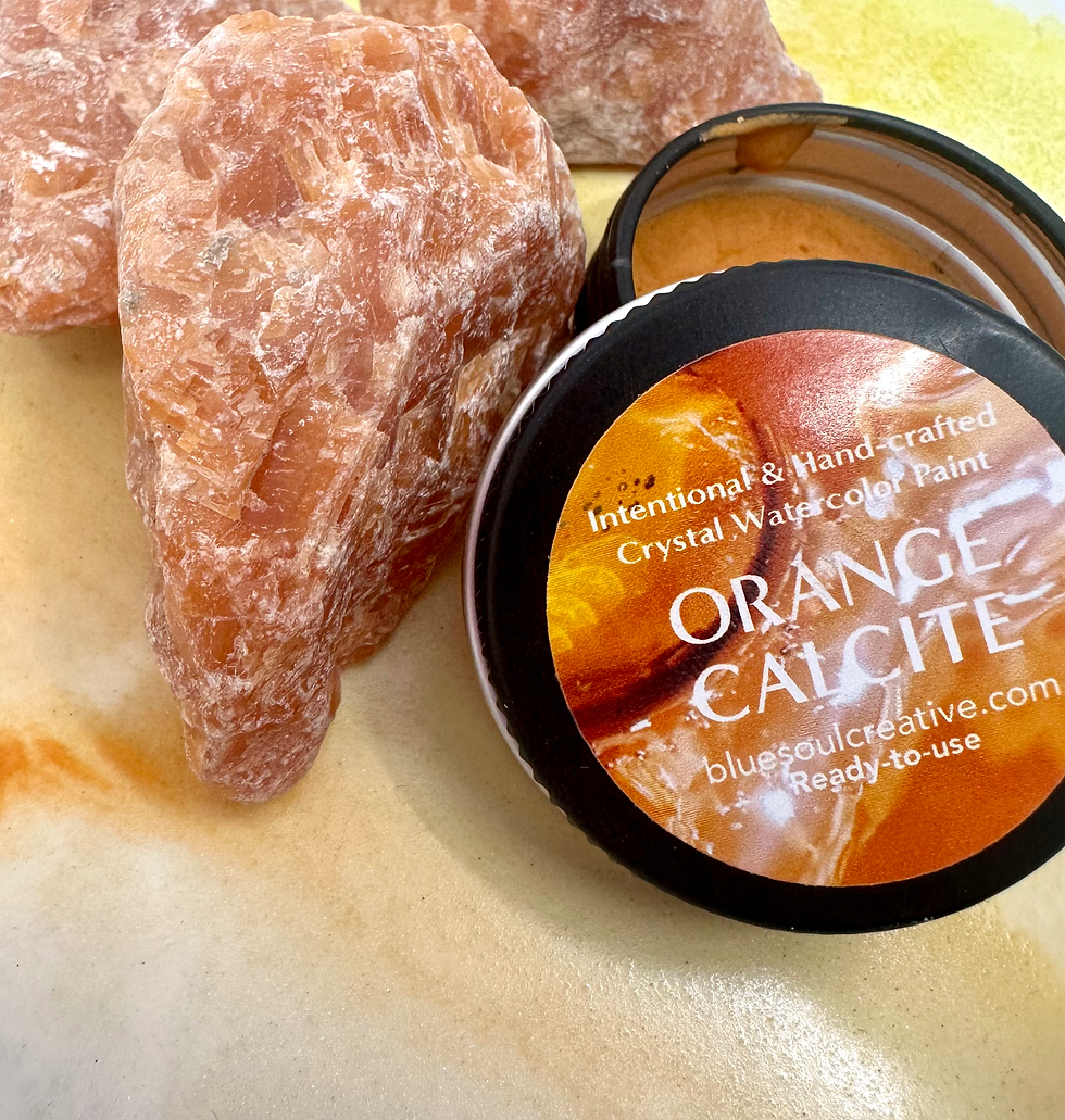 The Creative Catalyst - Orange Calcite