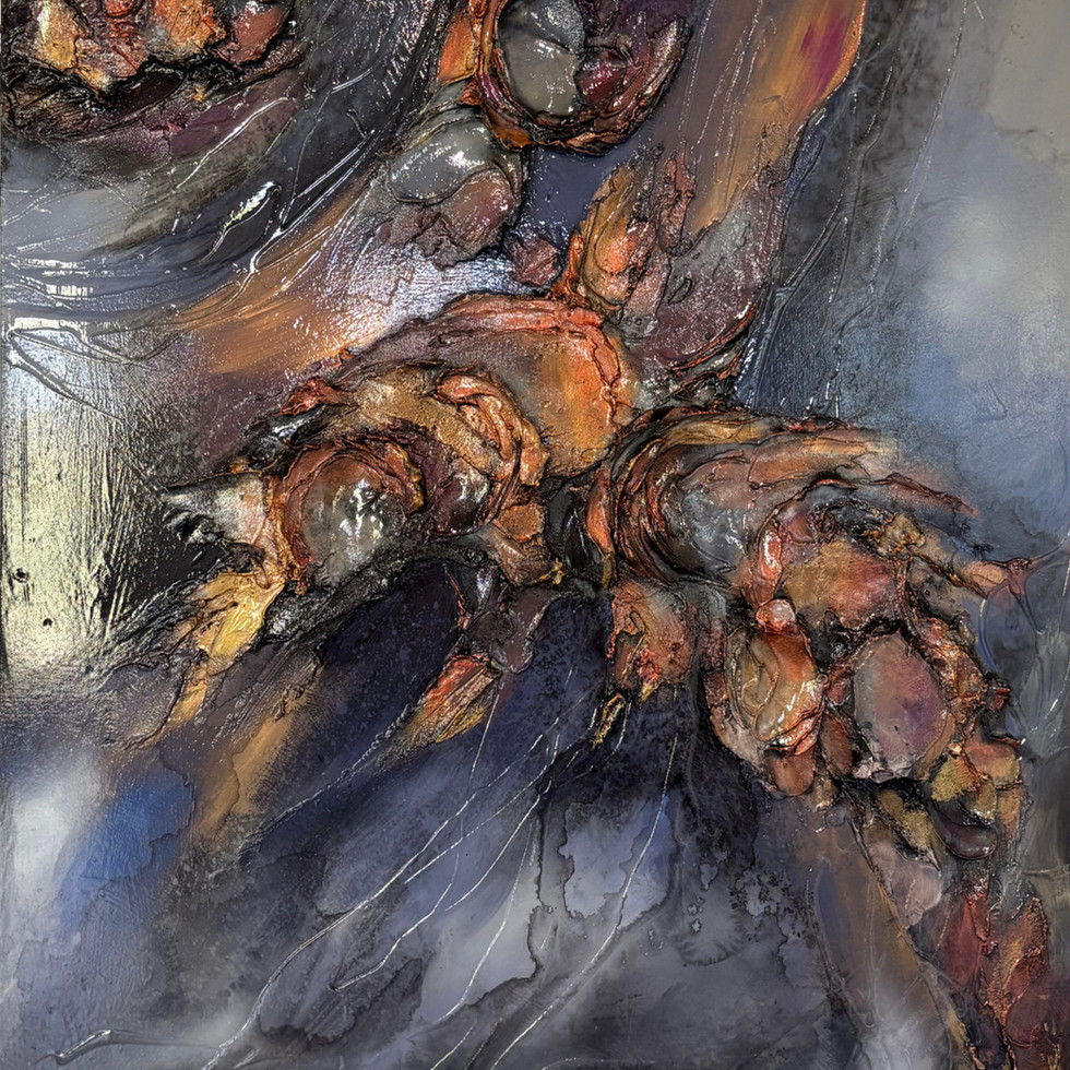 Abstract Textured Paintings