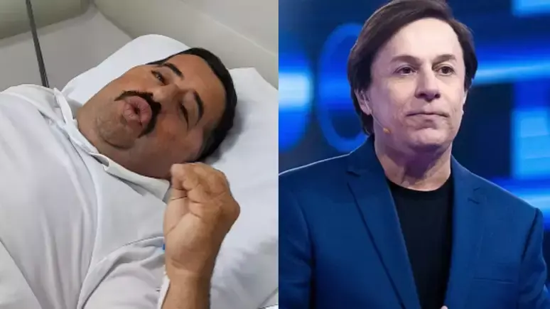 Humorista Bolachinha se acidentou durante as gravações do Programa Acerte ou Caia - Fostos: Reprodução | Internet