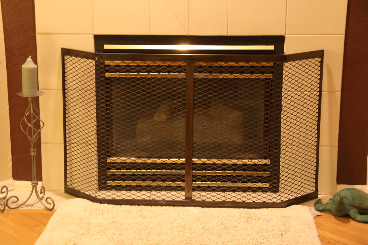 Steel Fireplace Guard
