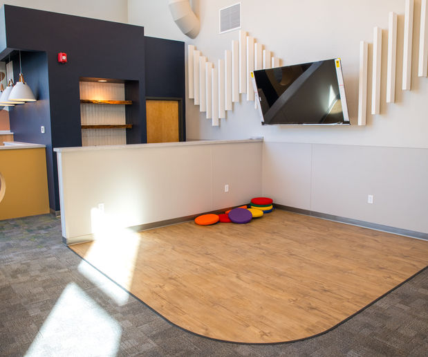 dentist office with children's play area