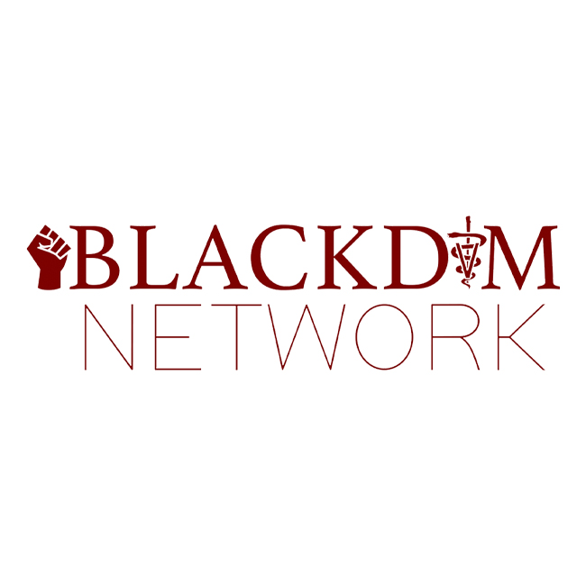 Black DVM Network logo
