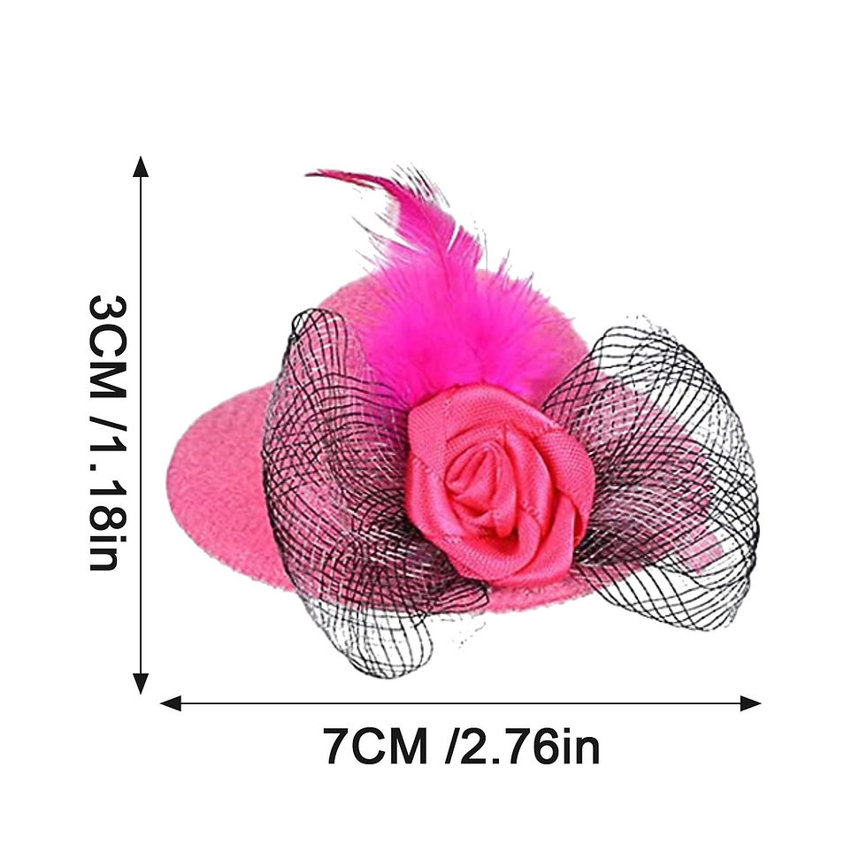 Thumbnail: Chicken Hat for Hens Tiny Pets Funny Chicken Accessories Hen Top Hat for Rooster